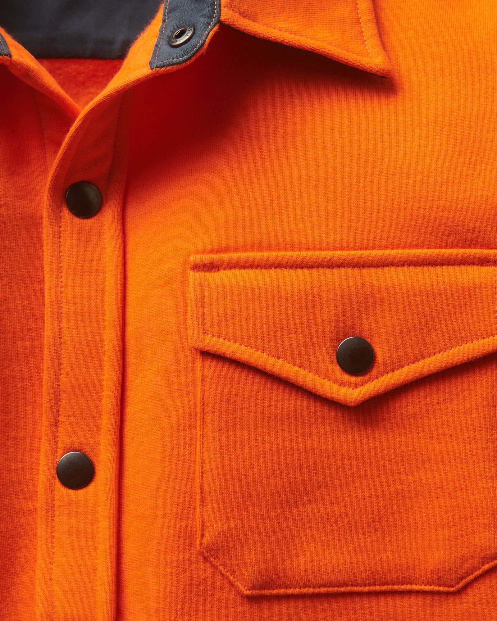 Redwood Fleece Overshirt - Industrial Orange sold by American Giant product image thumbnail 3