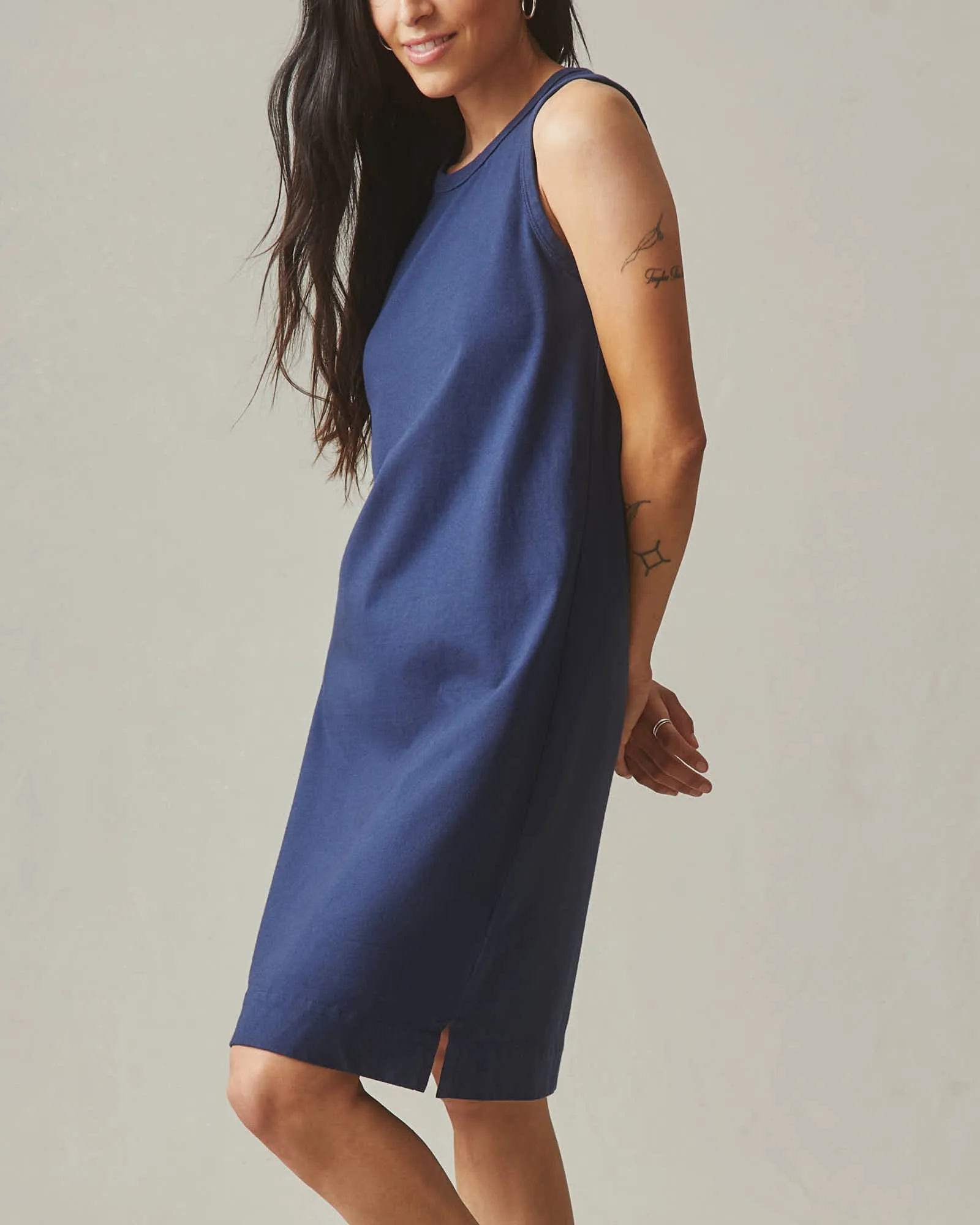 Tank Dress - Varsity Blue sold by American Giant product image thumbnail 3