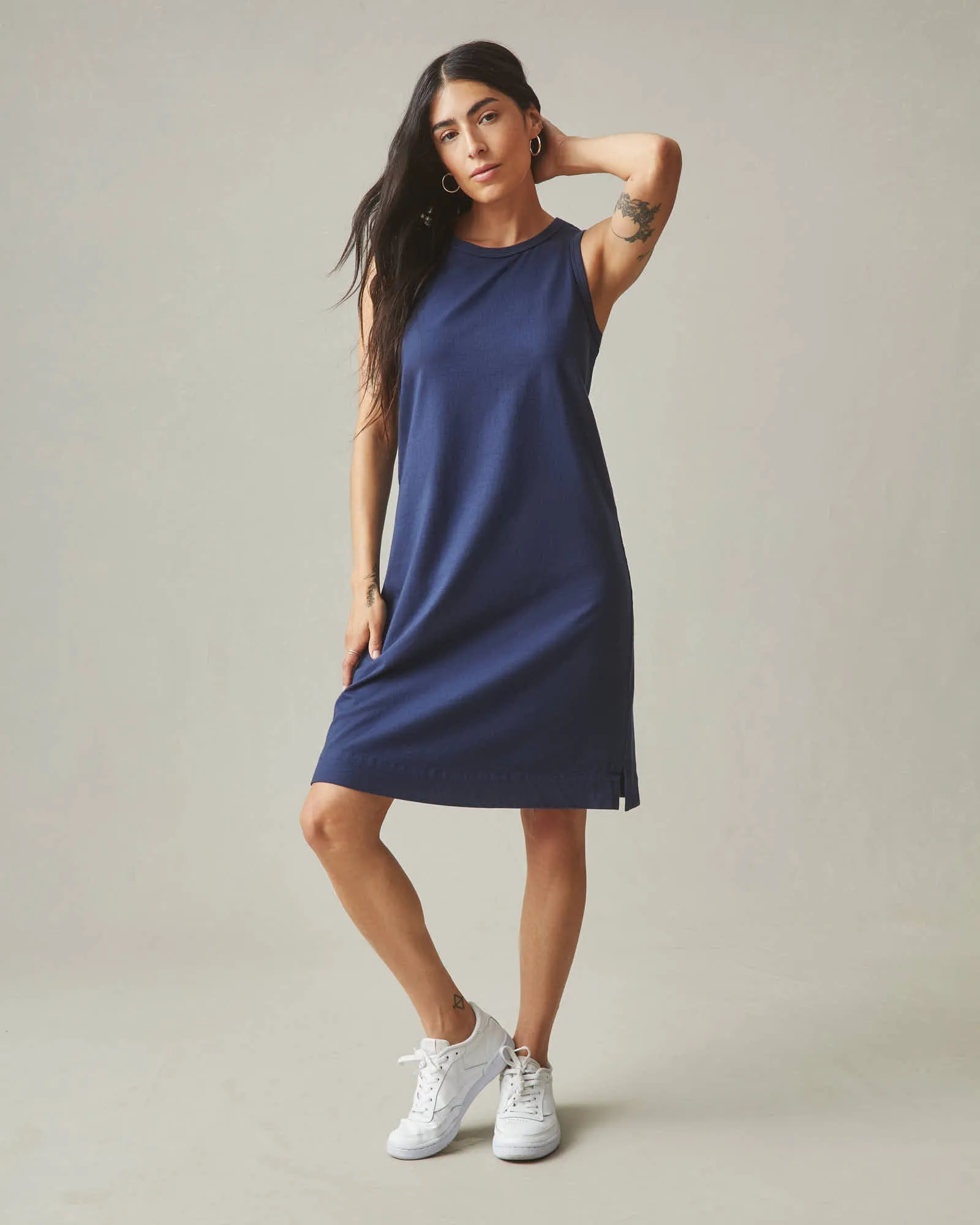 Tank Dress - Varsity Blue sold by American Giant product image thumbnail 2