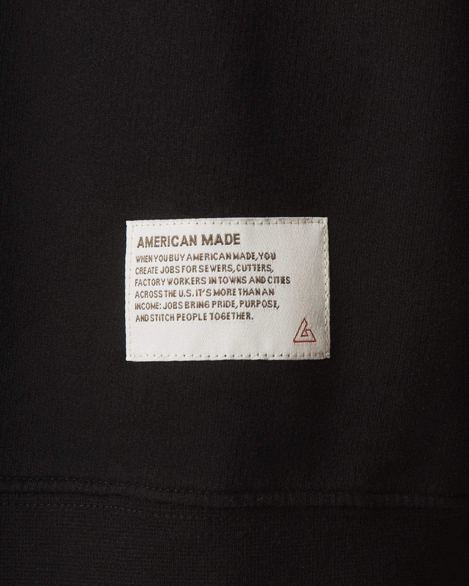 Men's French Terry Crew American Made - Black sold by American Giant product image thumbnail 3