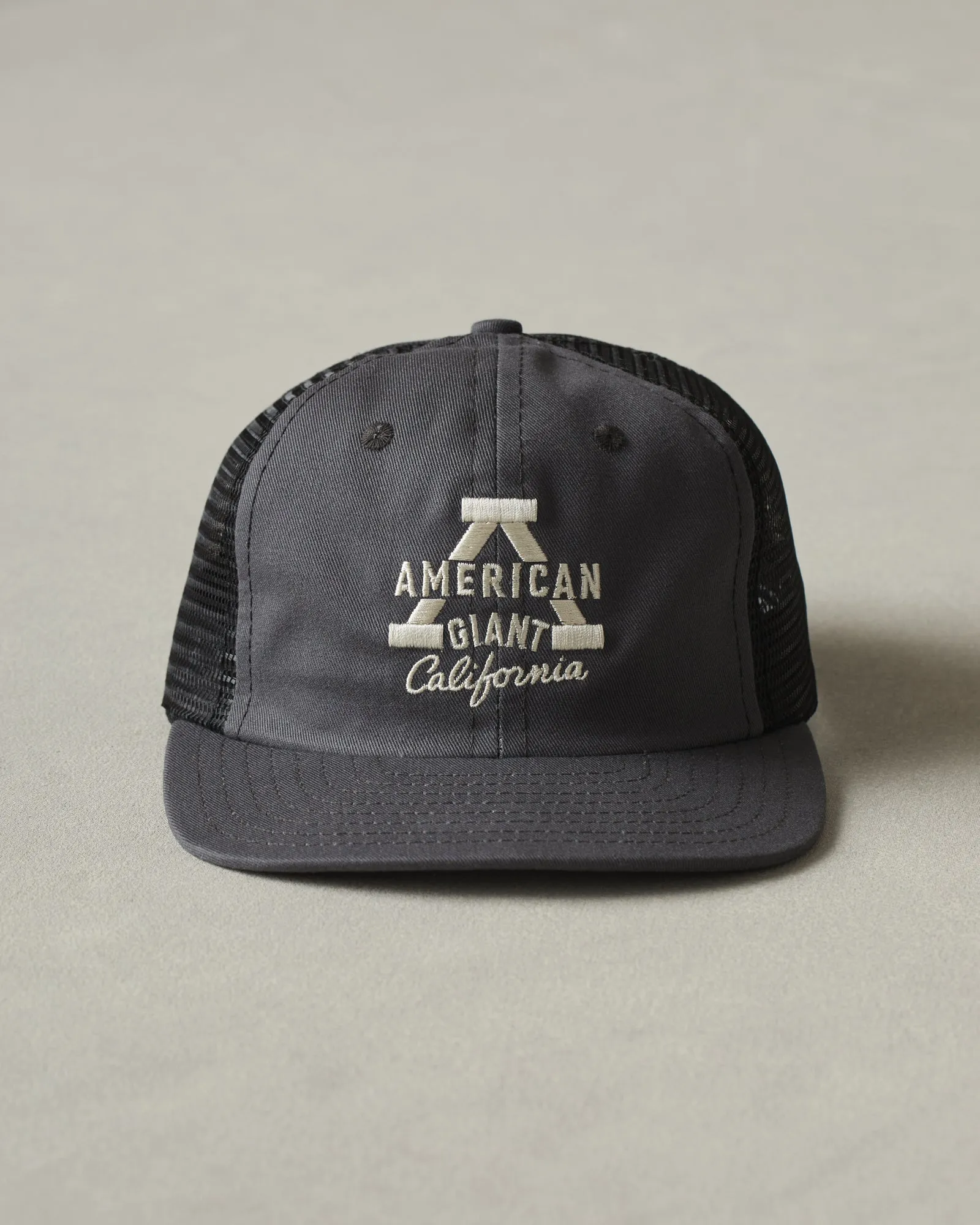 AG Trucker Hat - Charcoal sold by American Giant