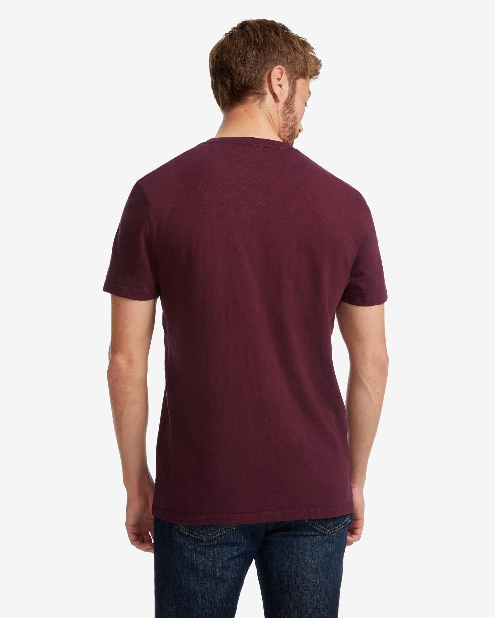 Premium Slub V-Neck Tee - Black Amber sold by American Giant product image thumbnail 2