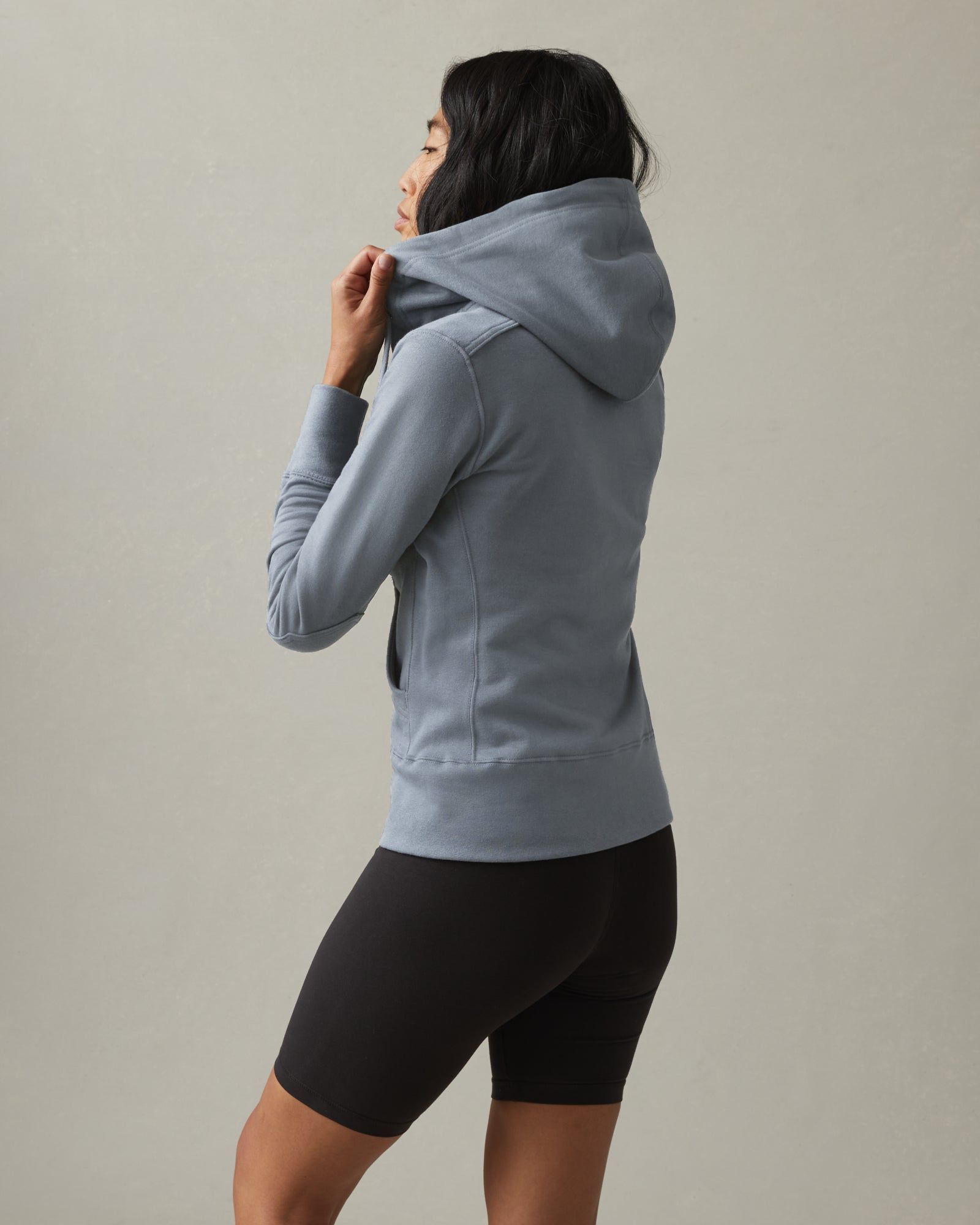 Classic Full Zip - Dusty Blue sold by American Giant product image thumbnail 2
