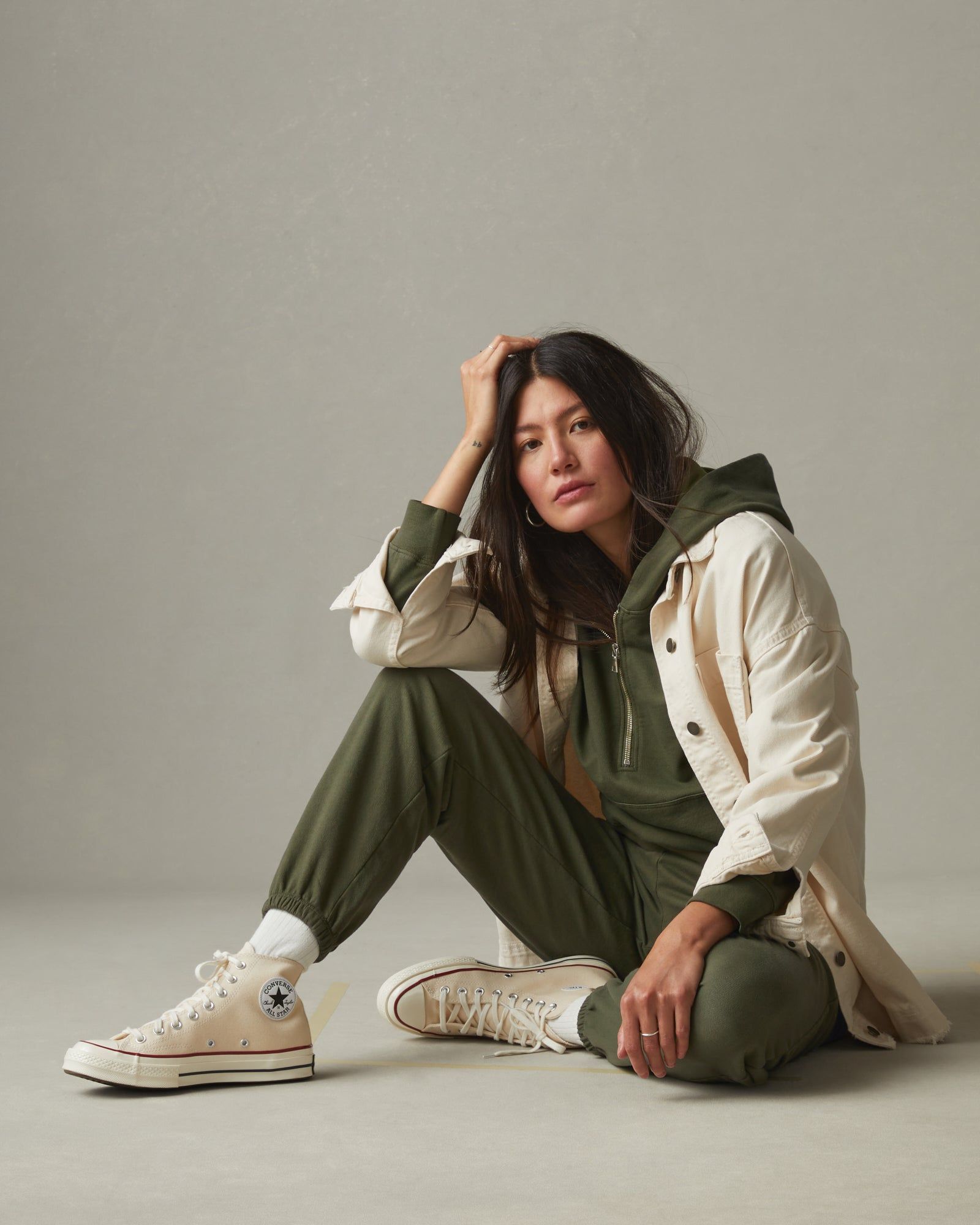 Lightweight Cotton Vintage Sweatpant - Moss sold by American Giant product image thumbnail 5