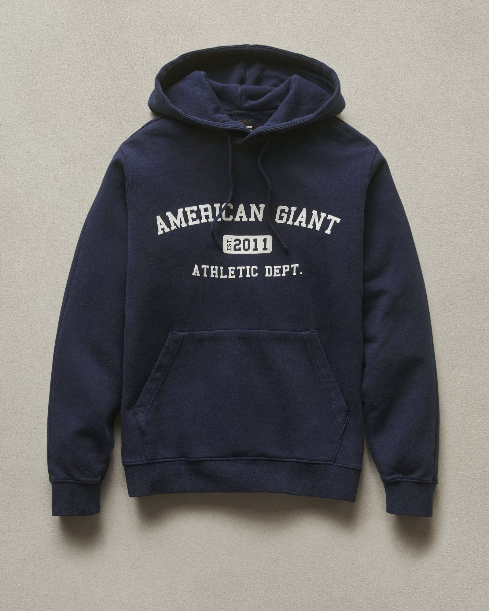 Collegiate Graphic Pullover - Dress Navy sold by American Giant