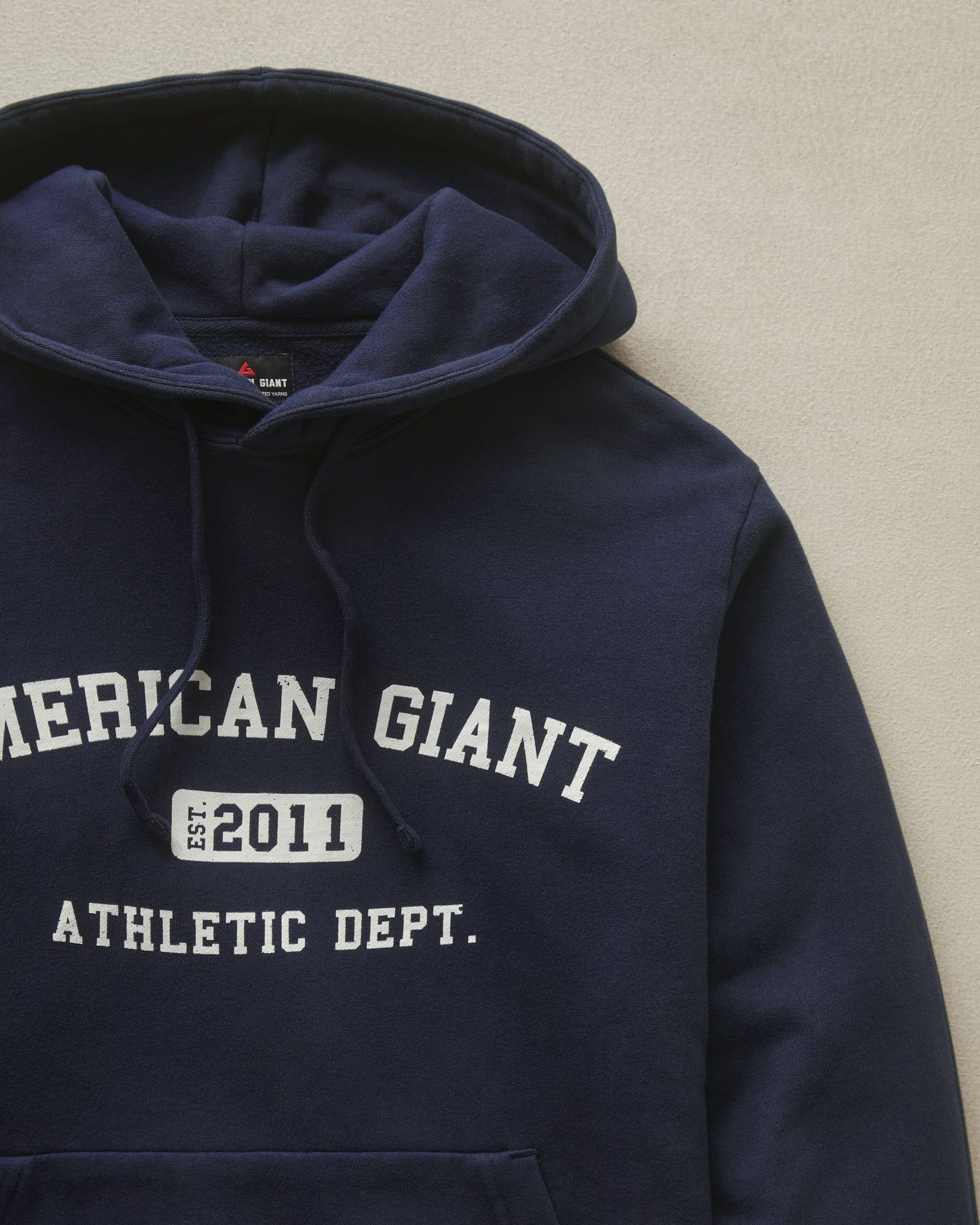 Collegiate Graphic Pullover - Dress Navy sold by American Giant product image thumbnail 2