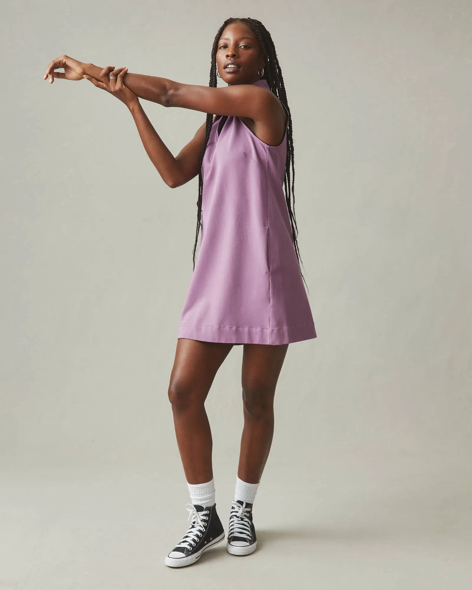Women's Tennis Dress - Very Grape sold by American Giant product image thumbnail 5