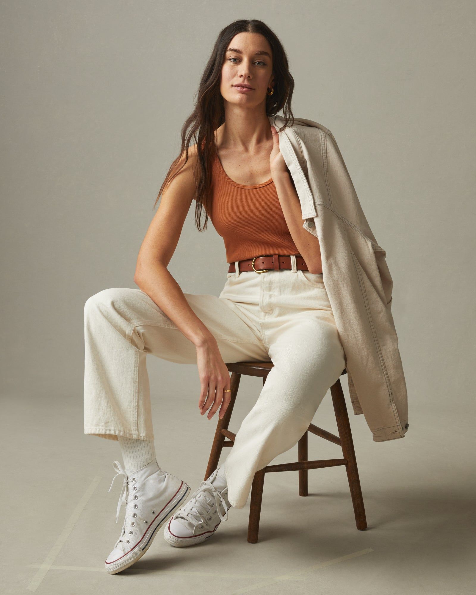 Rib Tank - Adobe sold by American Giant product image thumbnail 4