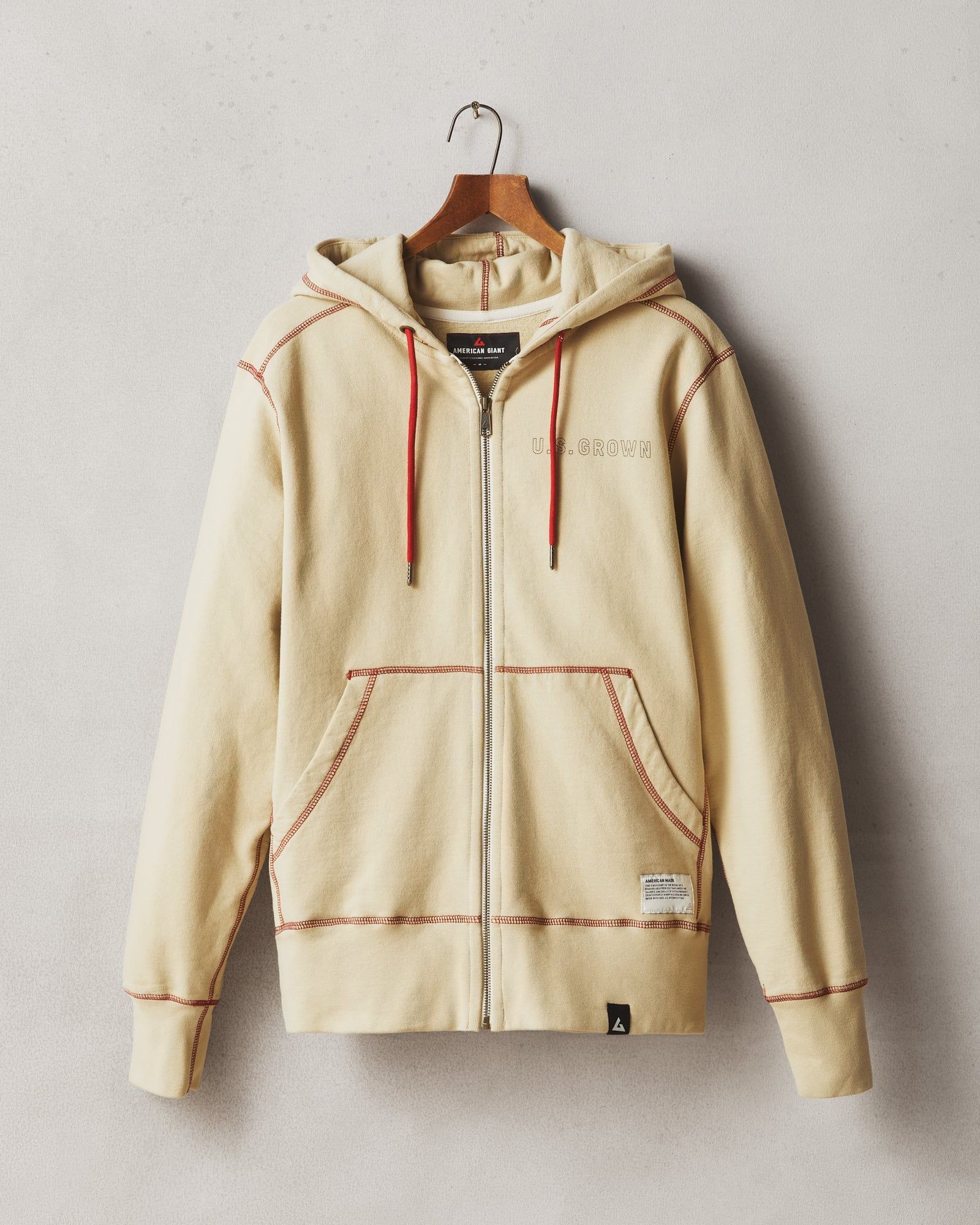 Classic Full Zip - Harvest - Fields Of Rye sold by American Giant