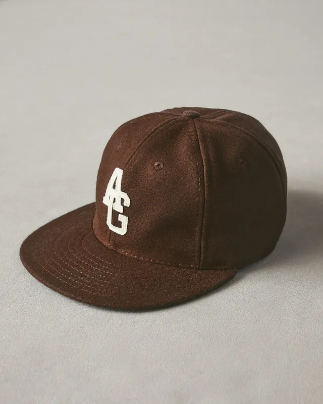 Ebbets Field Baseball Hat - Brown sold by American Giant