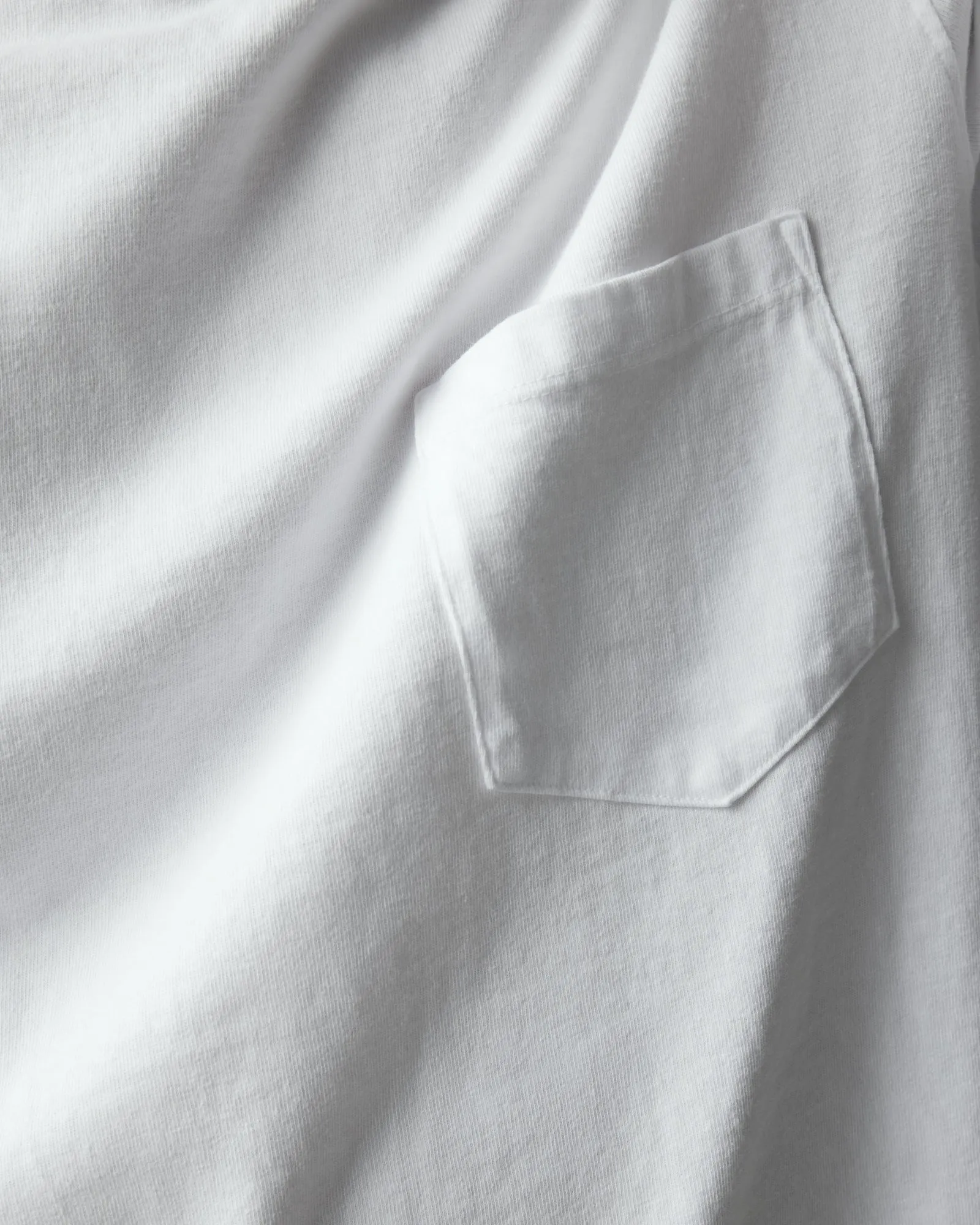 Men's Pocket Tee - White sold by American Giant product image thumbnail 2