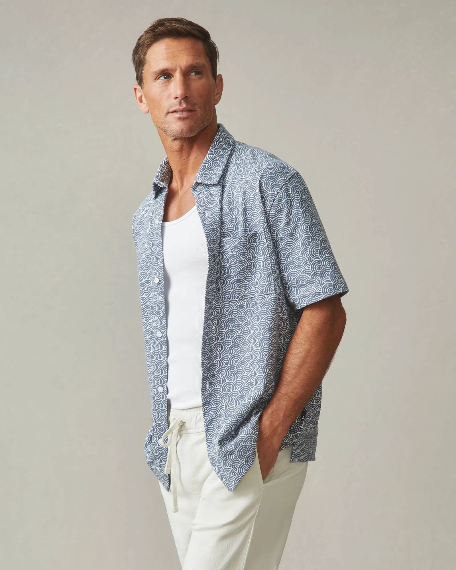 Resort Shirt - Spiral sold by American Giant product image thumbnail 5