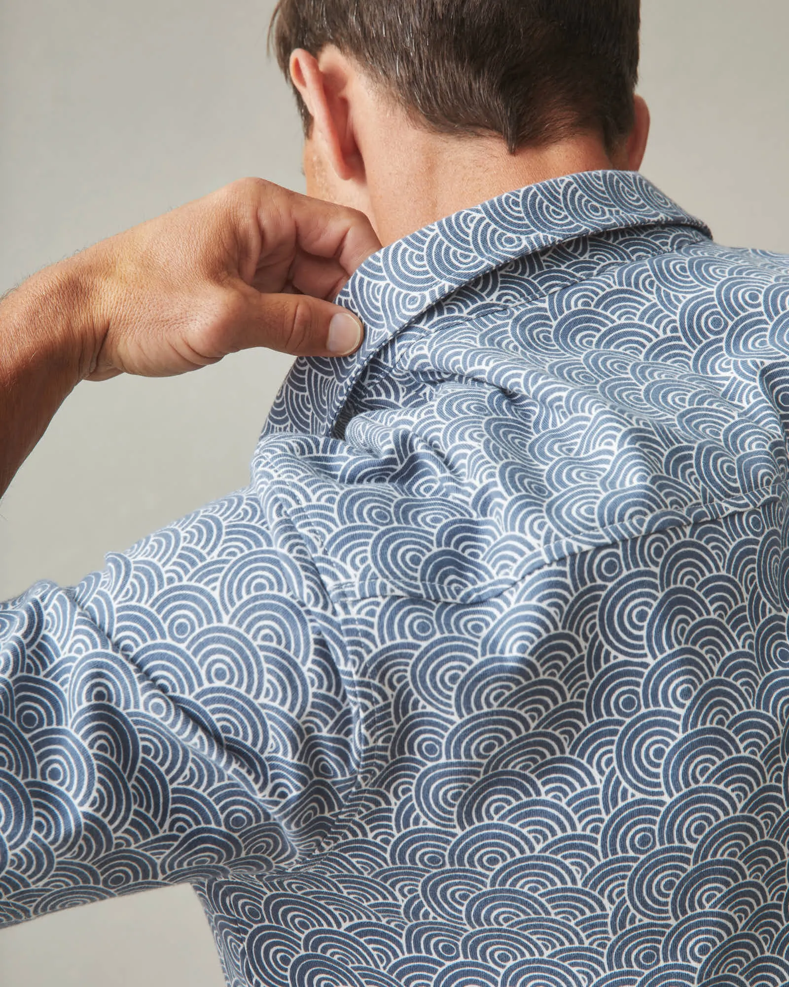 Resort Shirt - Spiral sold by American Giant product image thumbnail 3