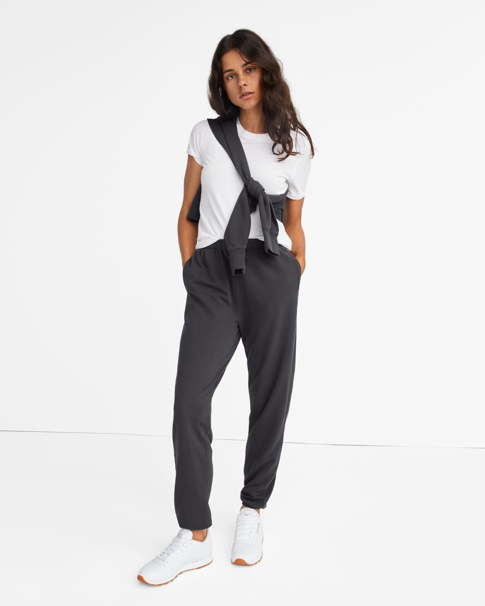 French Terry Vintage Sweatpant - Chalkboard sold by American Giant product image thumbnail 2