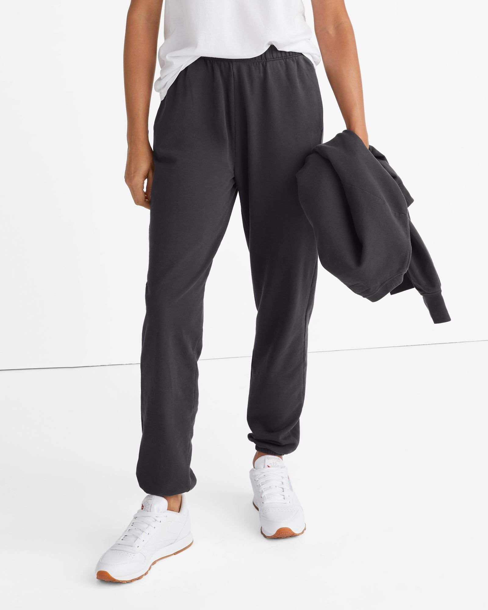 French Terry Vintage Sweatpant - Chalkboard sold by American Giant