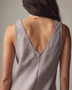 Easy Linen Dress - Sunset sold by American Giant