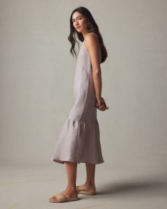 Easy Linen Dress - Sunset sold by American Giant