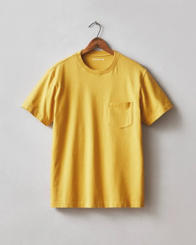 Men's Heavyweight Pocket Tee - Golden Honey sold by American Giant