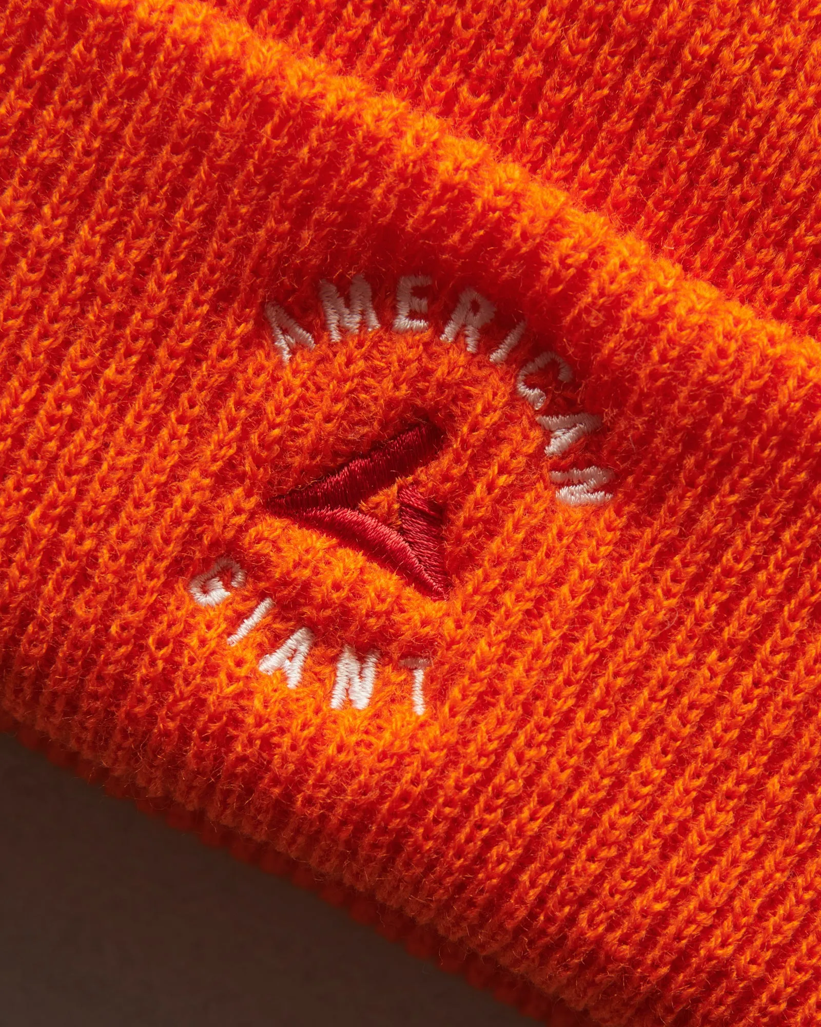 Embroidered Beanie - Innovation - Athletic Orange sold by American Giant product image thumbnail 3