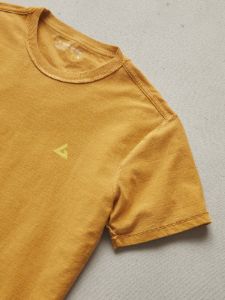 Men's Sun Faded Crew Tee - Sunglow sold by American Giant