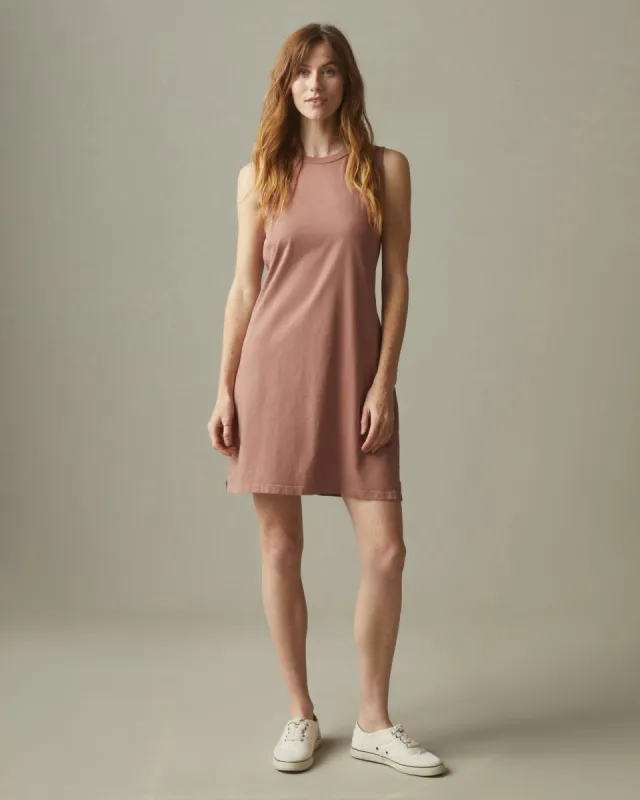 Women's Muscle Tee Dress - Burlwood sold by American Giant