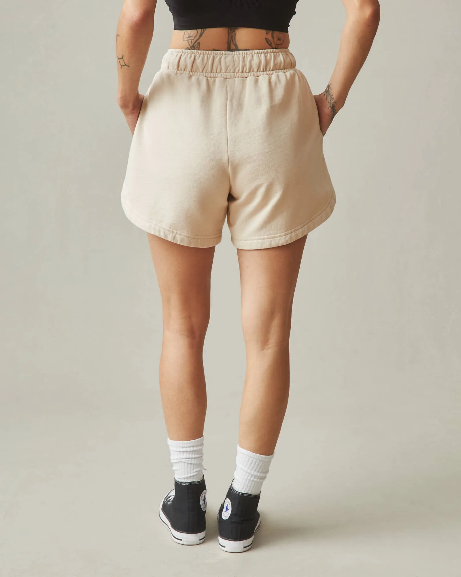Women's Curved Hem Short - Cotton sold by American Giant product image thumbnail 4