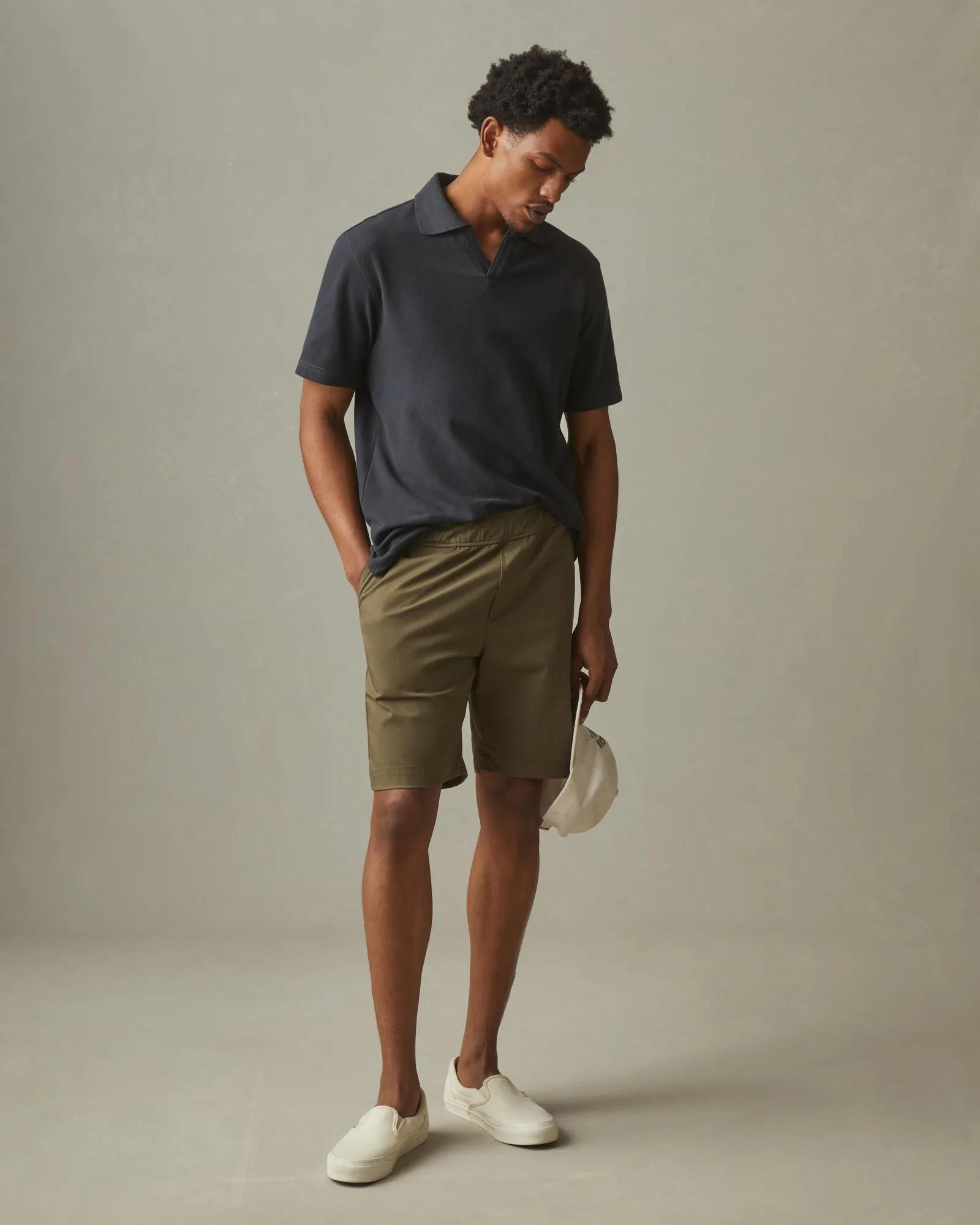 Men's Lightweight Beach Short - Moss sold by American Giant product image thumbnail 4