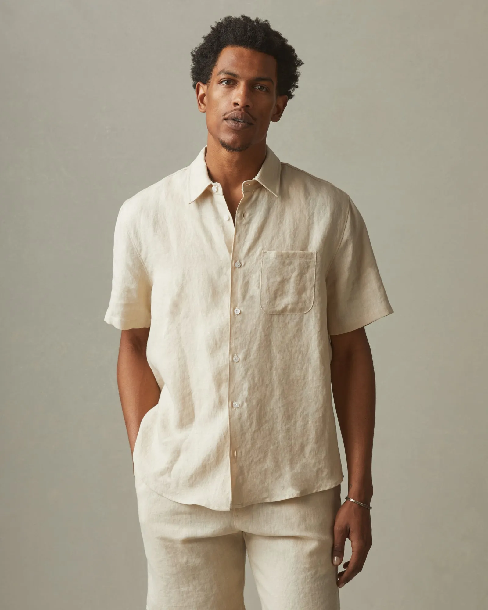 Easy Linen Shirt - Cotton sold by American Giant