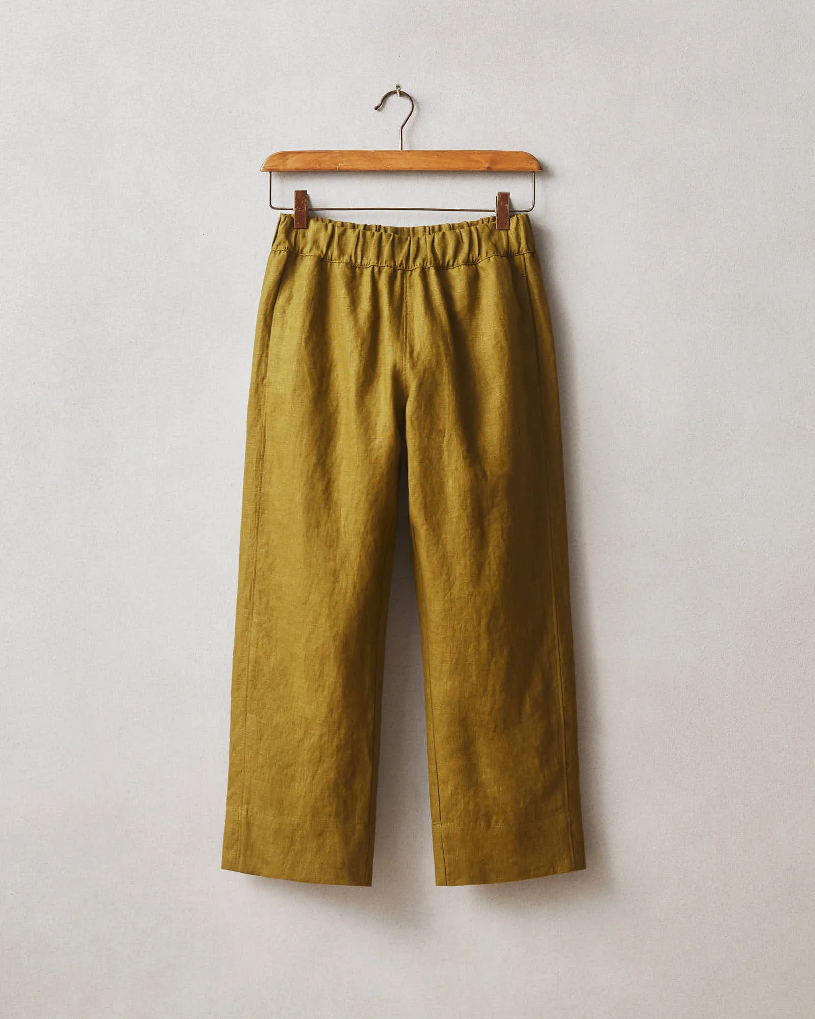 Women's Linen Pant - Fir Green sold by American Giant