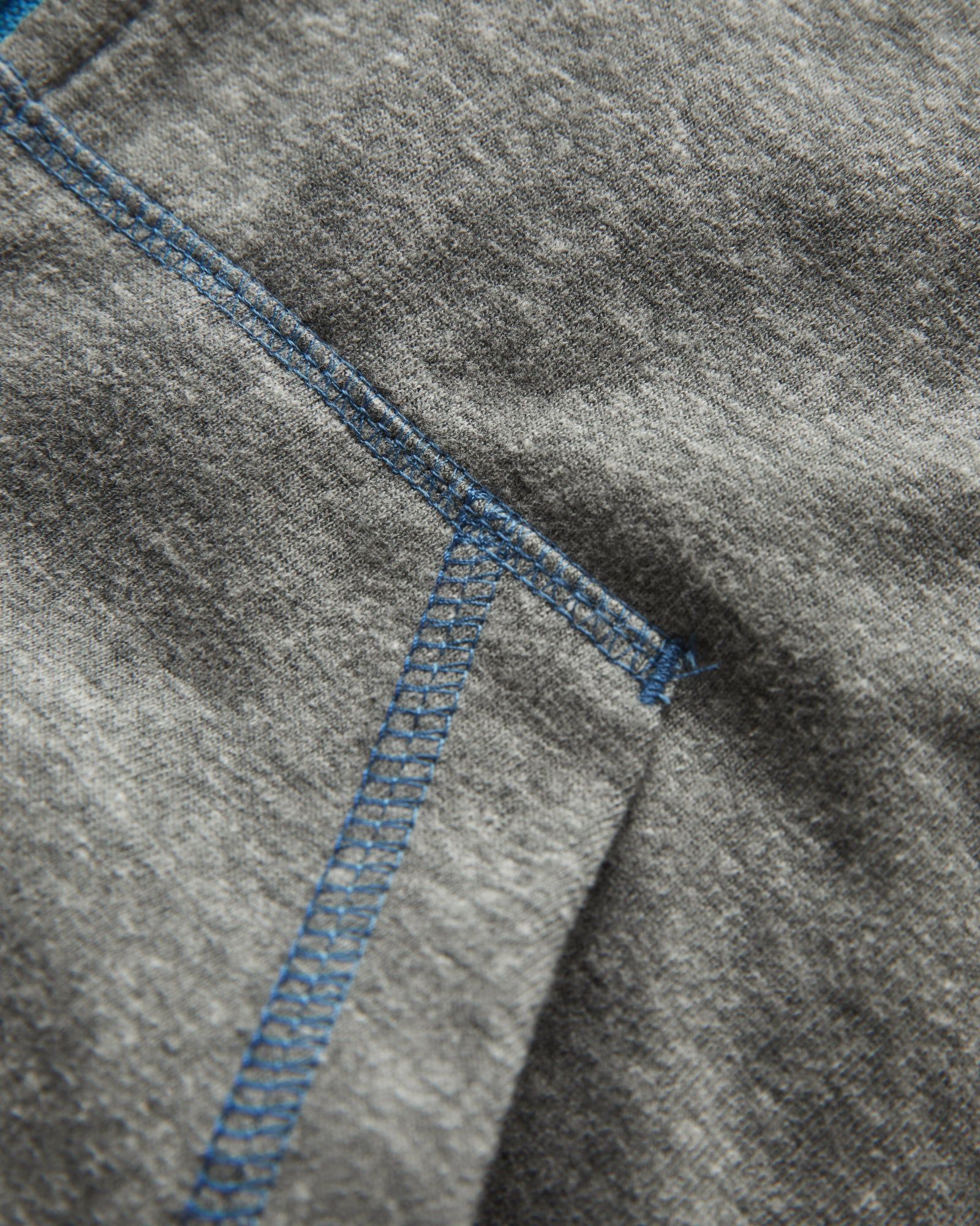 Women's Contrast Lightweight Full Zip - Black Heather sold by American Giant product image thumbnail 4