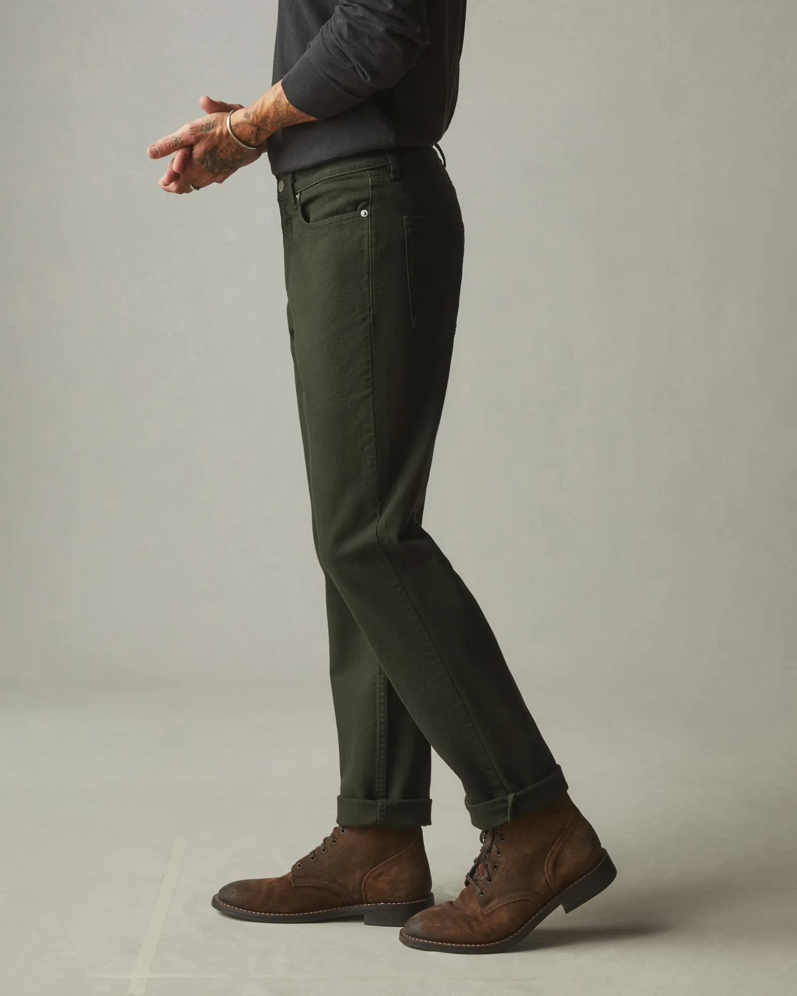 Men's Roughneck Pant Straight - Dark Elm sold by American Giant product image thumbnail 2