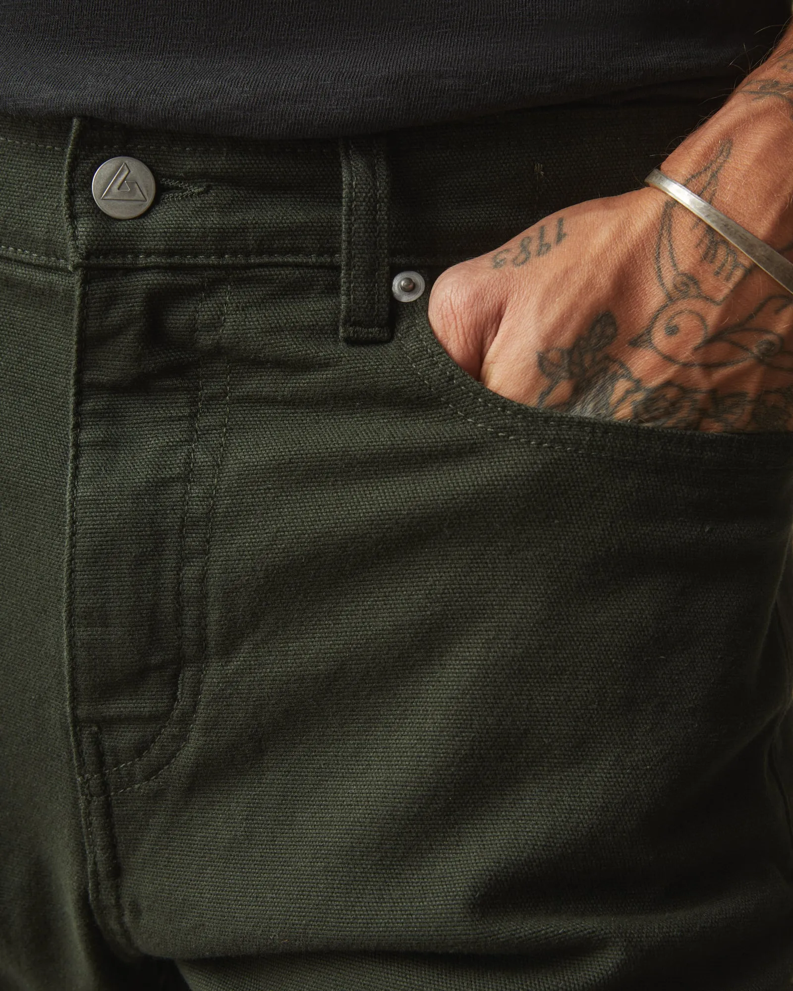 Men's Roughneck Pant Straight - Dark Elm sold by American Giant product image thumbnail 4