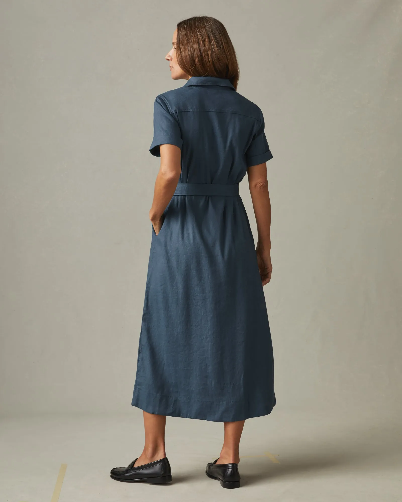 Women's Utility Dress - Winter Sky sold by American Giant product image thumbnail 3