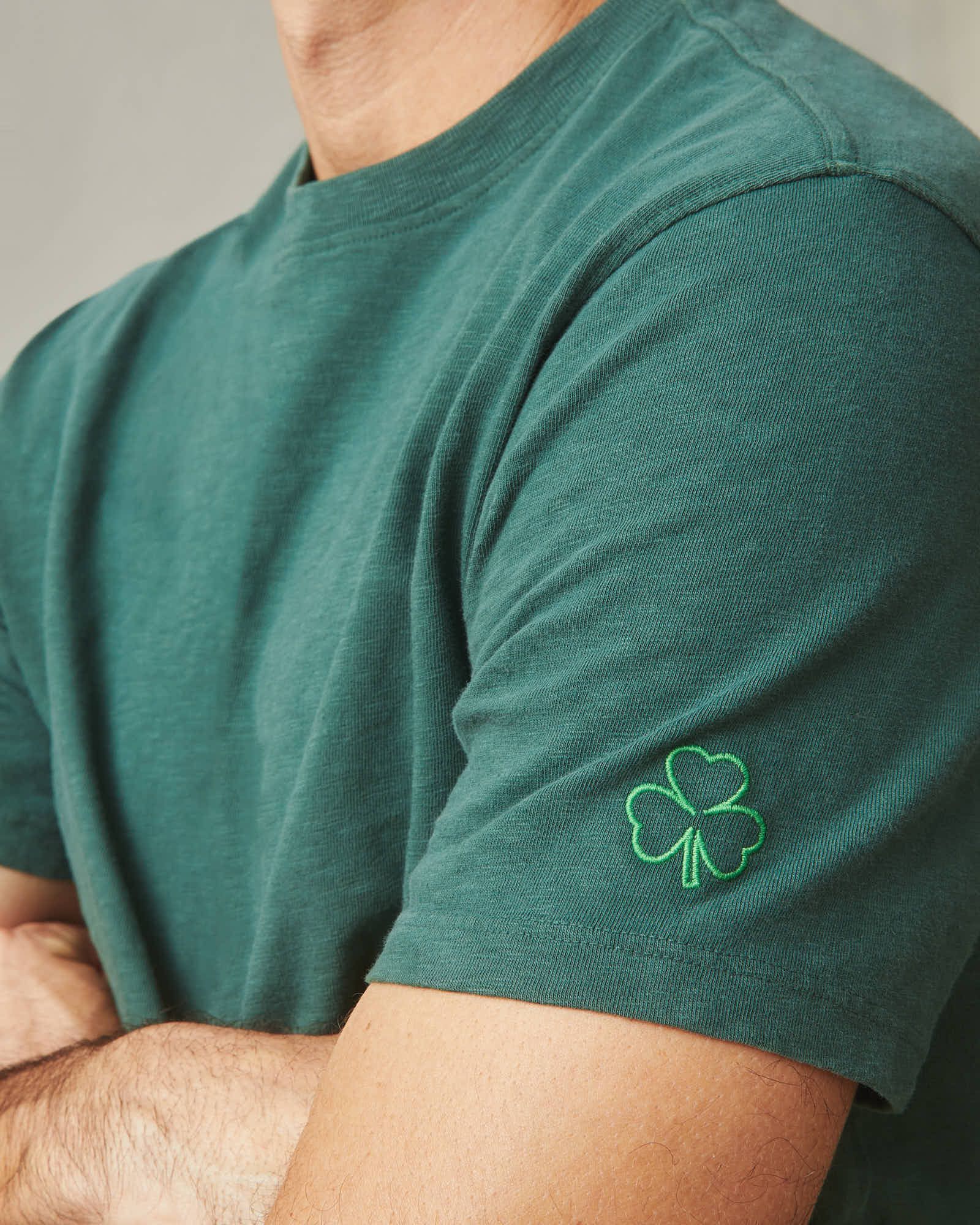 Premium Slub Crew Tee - St. Patricks Day - Trekking Green sold by American Giant product image thumbnail 3