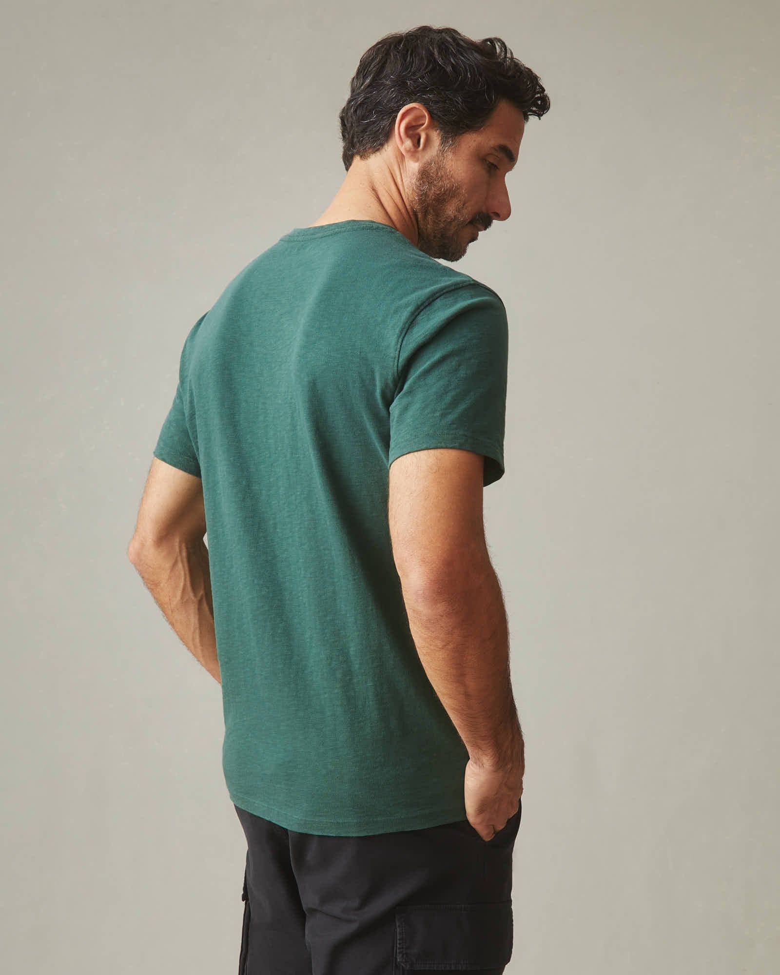 Premium Slub Crew Tee - St. Patricks Day - Trekking Green sold by American Giant product image thumbnail 2