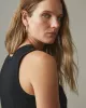 Women's Classic Cotton Muscle Tank - Black sold by American Giant
