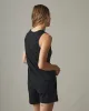 Women's Classic Cotton Muscle Tank - Black sold by American Giant