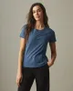 Women's Classic Cotton Crew Tee - Blue Storm Heather sold by American Giant