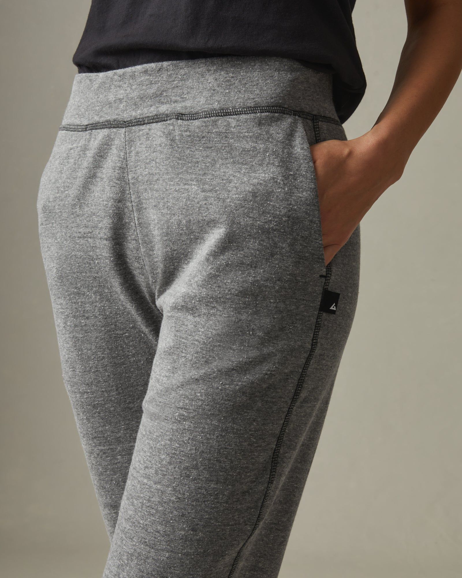 Women's Saturday Pant - Grey Ink Heather sold by American Giant product image thumbnail 3