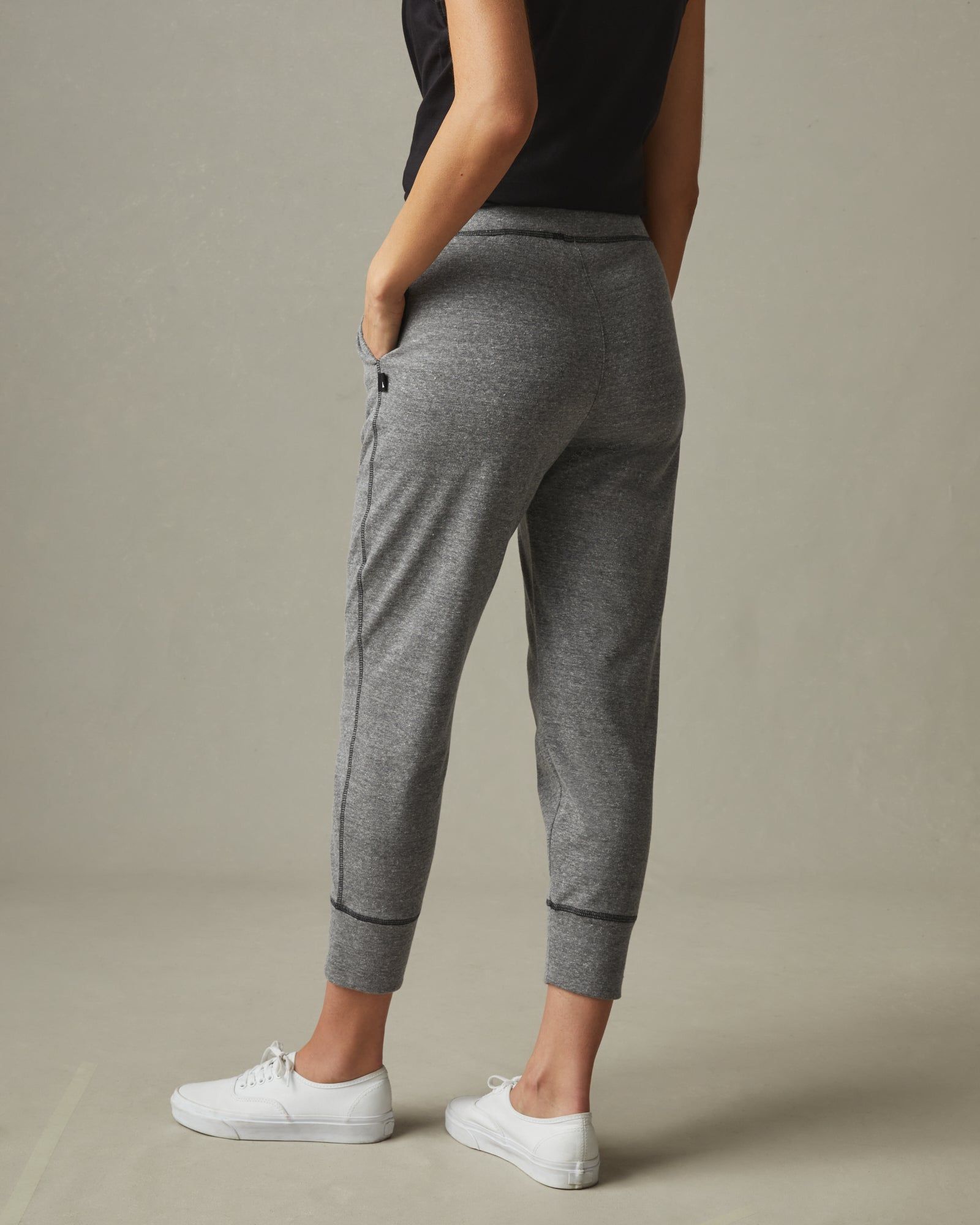 Women's Saturday Pant - Grey Ink Heather sold by American Giant product image thumbnail 2