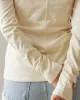 Premium Slub Crew Tee Long Sleeve - Creme Brulee sold by American Giant