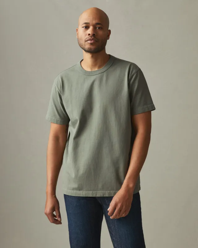 Everest Tee - Mulled Basil sold by American Giant
