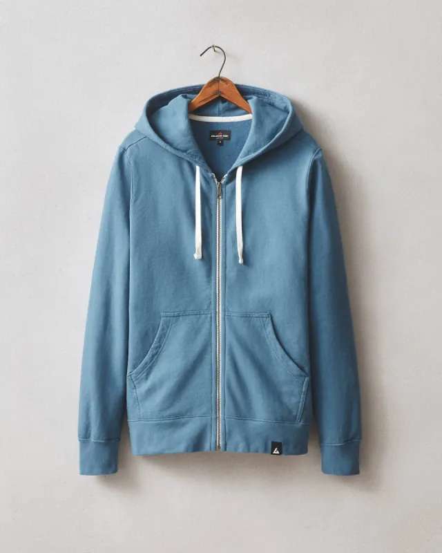 Men's Carolina Full Zip - Blue Wave sold by American Giant