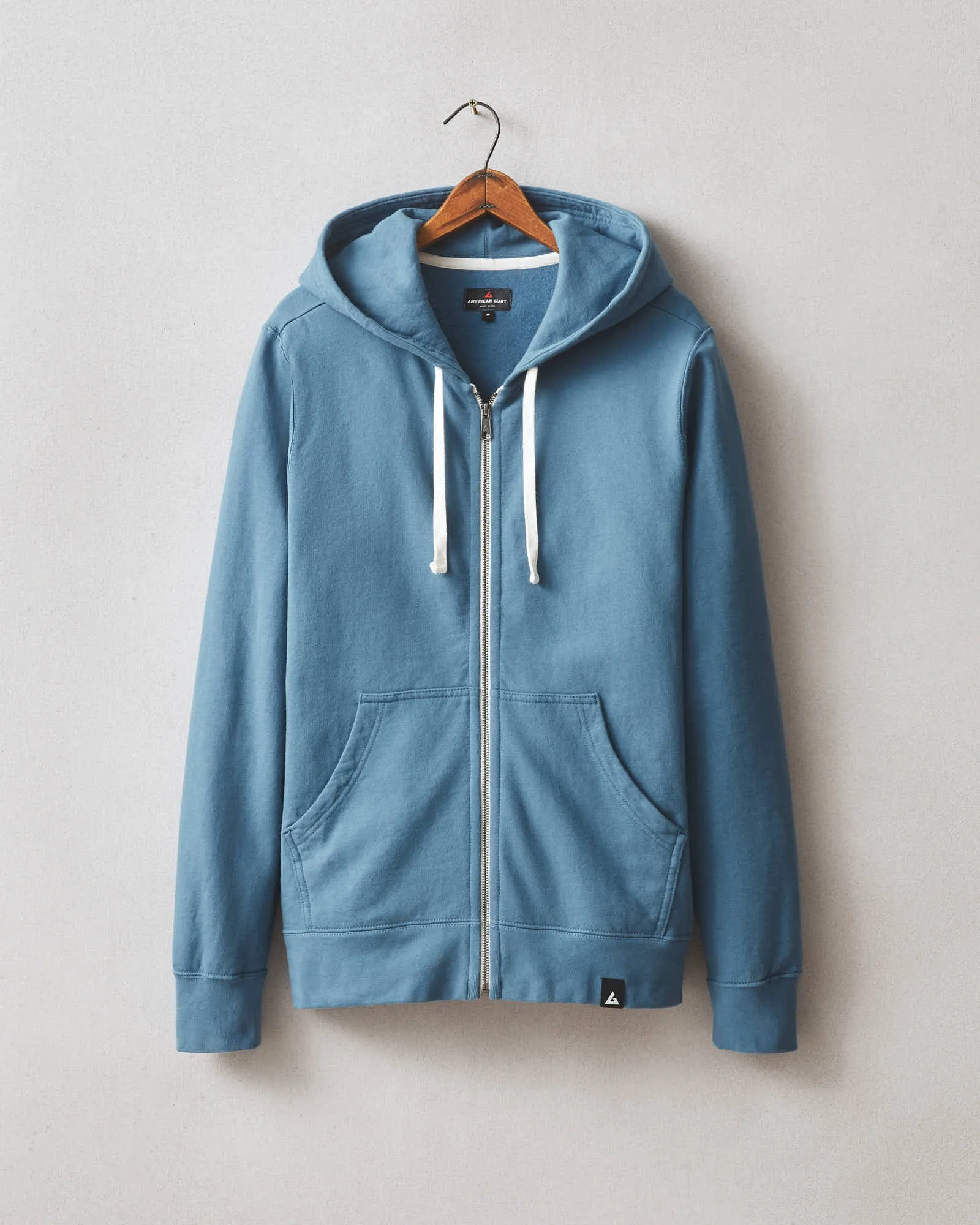 Men's Carolina Full Zip - Blue Wave sold by American Giant