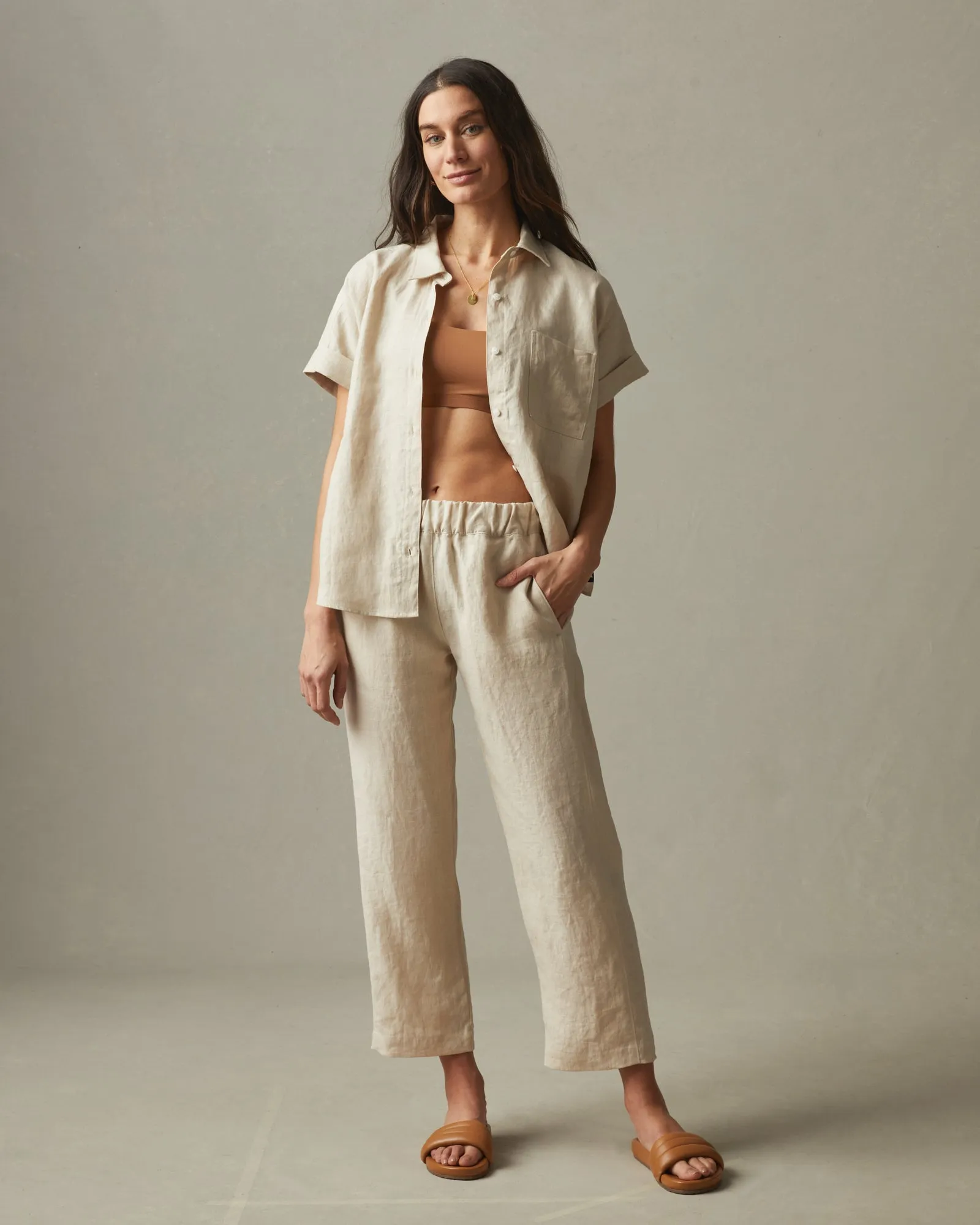 Women's Linen Shirt - Cotton sold by American Giant product image thumbnail 4