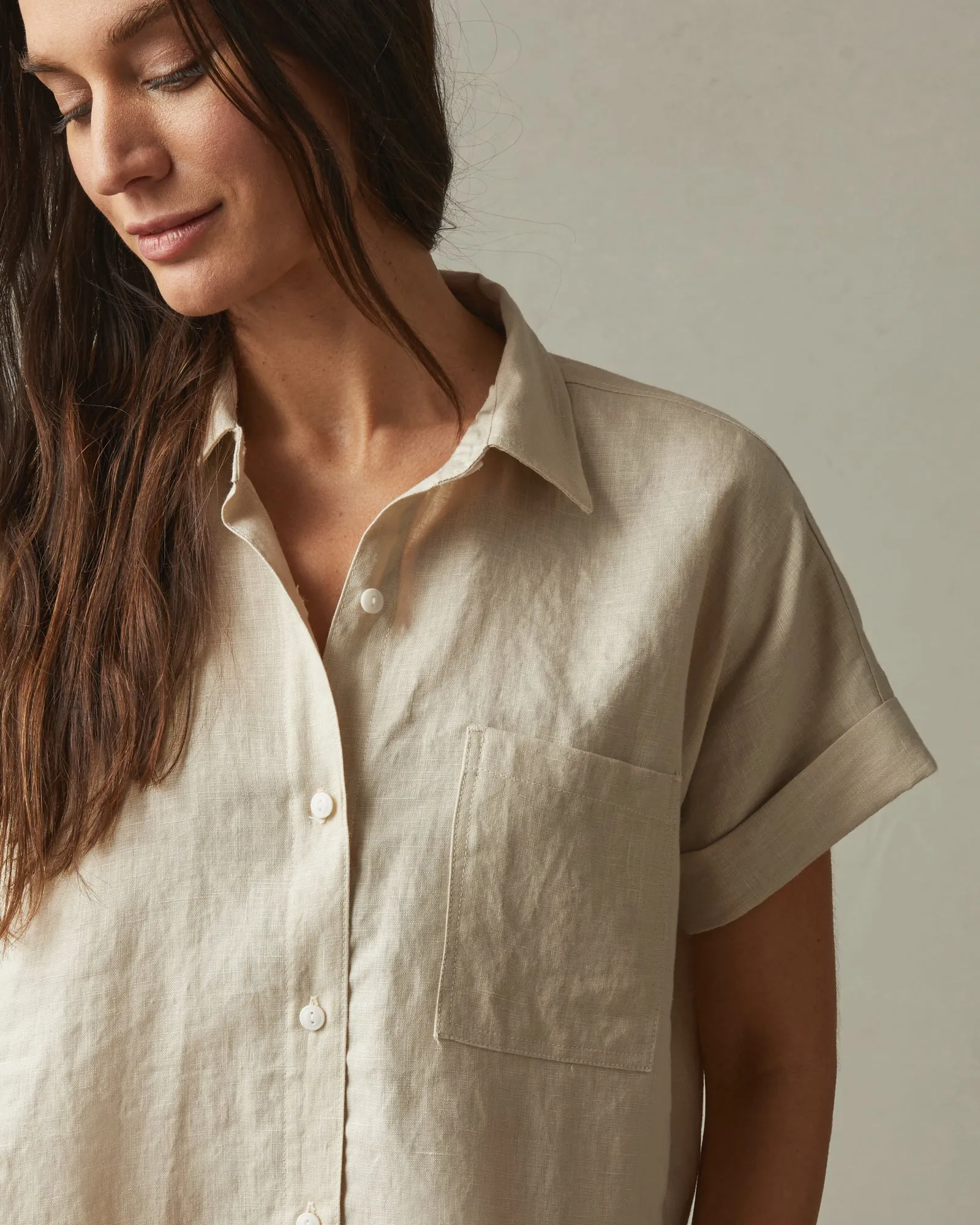 Women's Linen Shirt - Cotton sold by American Giant product image thumbnail 3