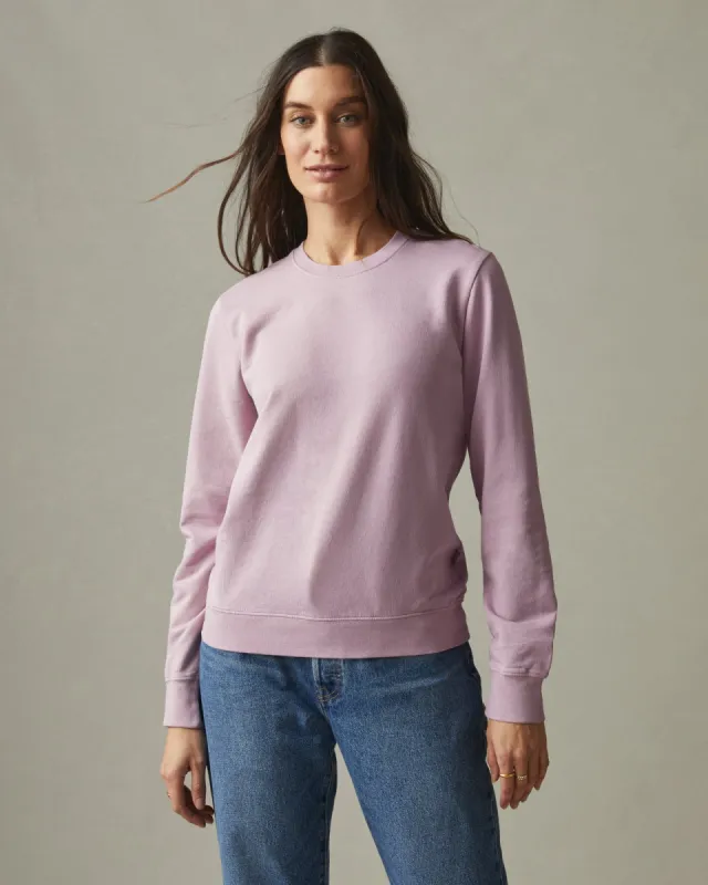 Lightweight Cotton Crew Sweatshirt - Keepsake Lilac sold by American Giant