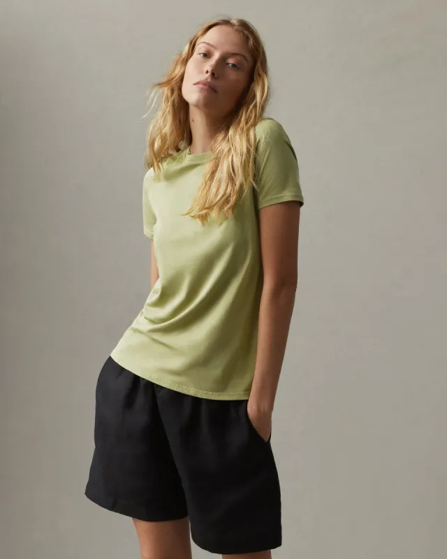 Classic Cotton Crew Tee - Beechnut sold by American Giant