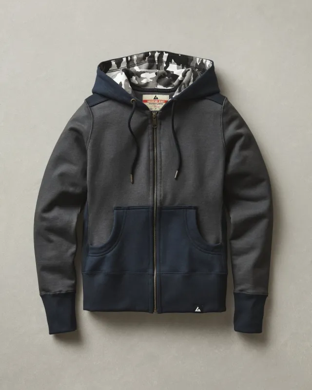 Women's Classic Full Zip - Stratus Grey Vault sold by American Giant