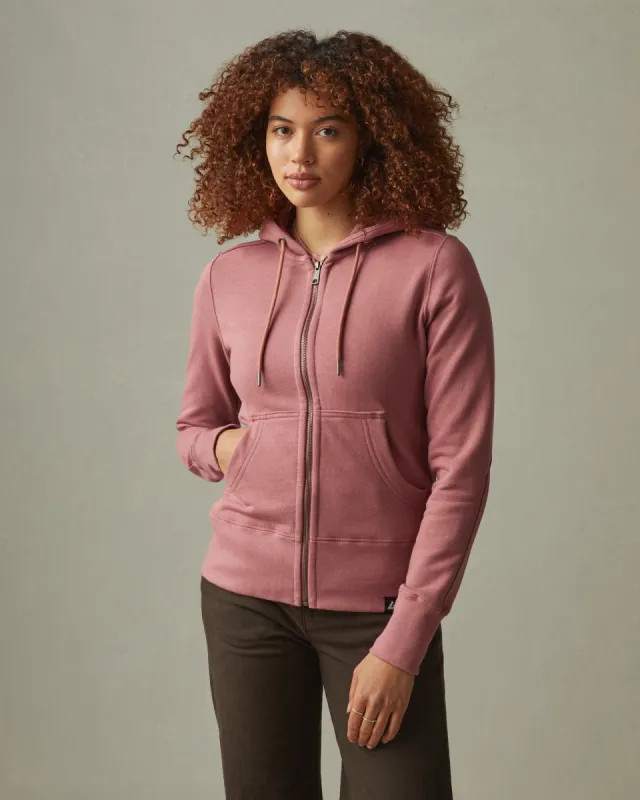 Women's Classic Full Zip - Verbena sold by American Giant